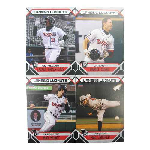 Lansing Lugnuts 2023 Team Baseball Card Set Lansing Lugnuts Official lansing-lugnuts-2023-team-baseball-card-set-lansing-lugnuts-official