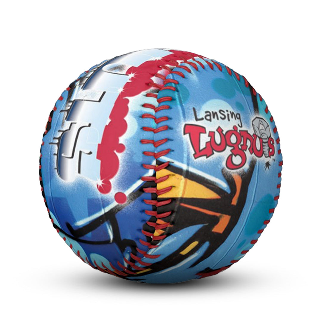 Lansing Lugnuts Graffiti Baseball Lansing Lugnuts Official Store