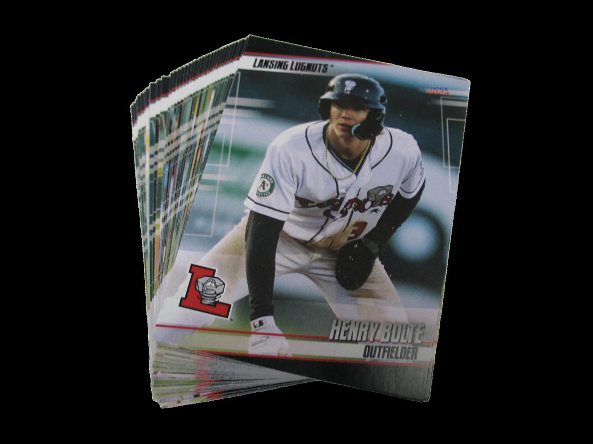 Lansing Lugnuts 2024 Team Baseball Card Set Lansing Lugnuts Official Store