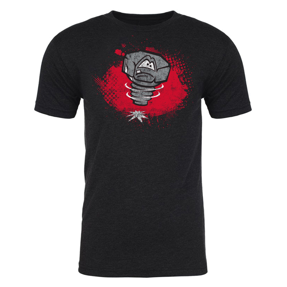 Lansing Lugnuts Grunge Tshirt Lansing Lugnuts Official Store