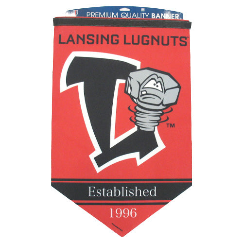 Lansing Lugnuts Premium Banner Lansing Lugnuts Official Store
