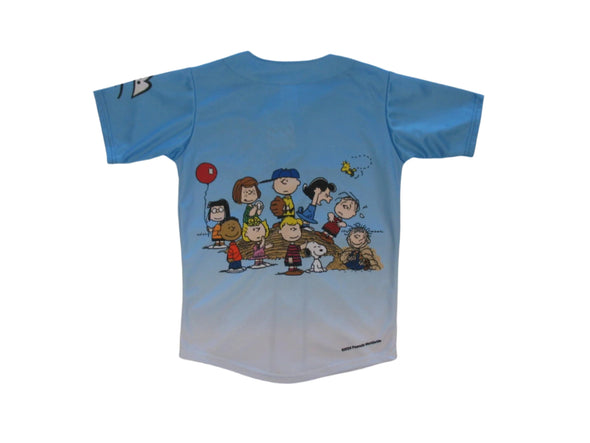 Lansing Lugnuts Youth Peanuts Jersey