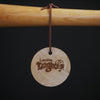 Lansing Lugnuts Bat Slice Holiday Ornament