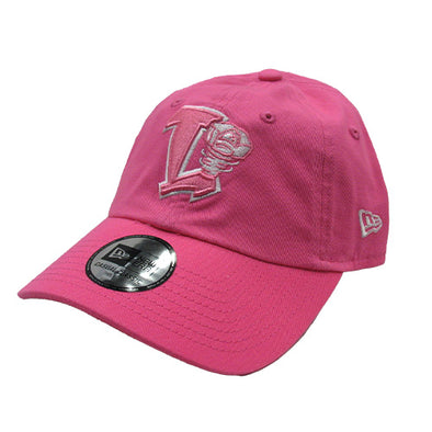 Lansing Lugnuts New Era Jr. Pink Casual Classic Hat