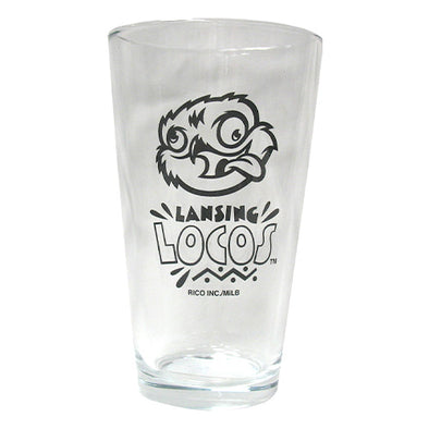 Lansing Locos Pint Glass