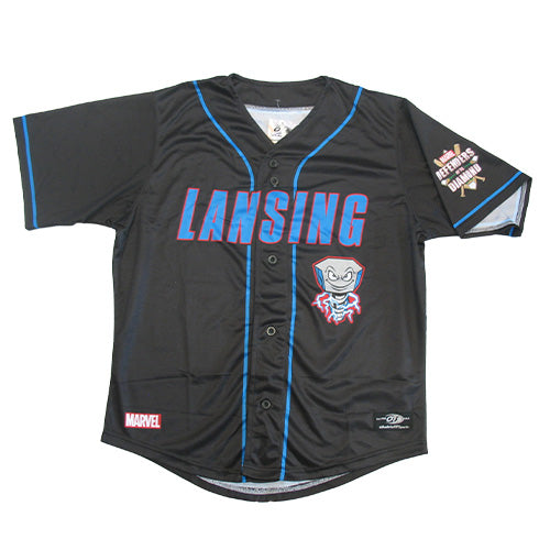 Lansing Lugnuts Marvel’s Defenders of the Diamond OT Sports Street Wea ...