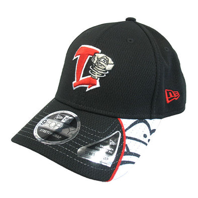 Lansing Lugnuts 2022 New Era Stars and Stripes Official Fitted Cap 8 / Red