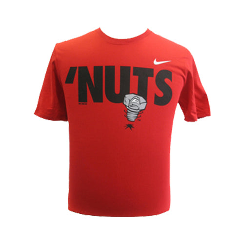 Lansing Lugnuts Nike 'Nuts Red T-shirt