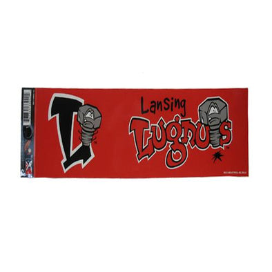 Lansing Lugnuts Lugnuts Primary Logo Bumper Sticker