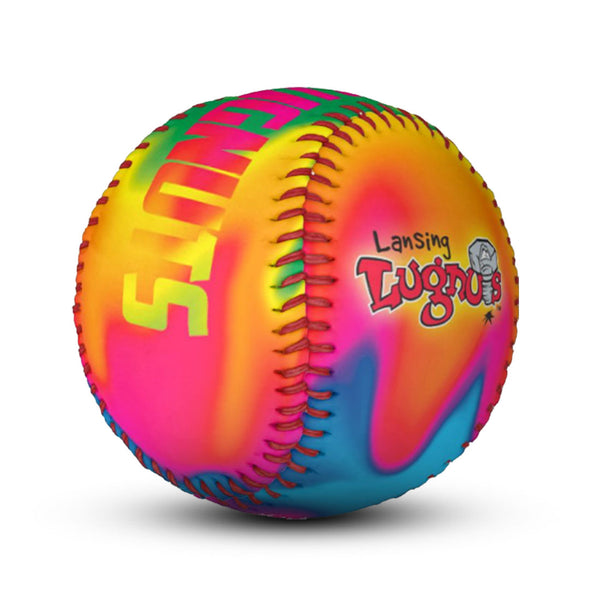 Lansing Lugnuts Tie-Dye Baseball